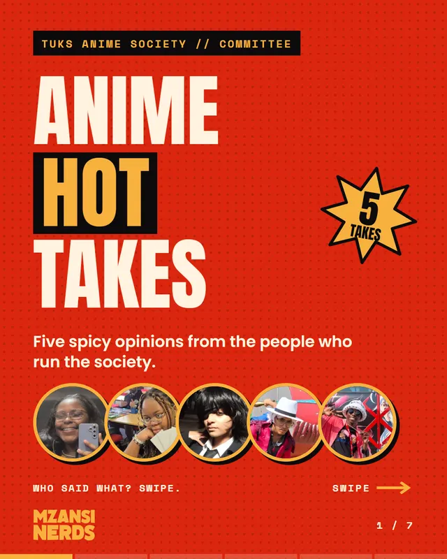 Anime Hot Takes Carousel