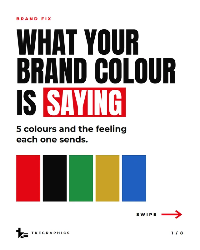 What Your Brand Colour Is Saying