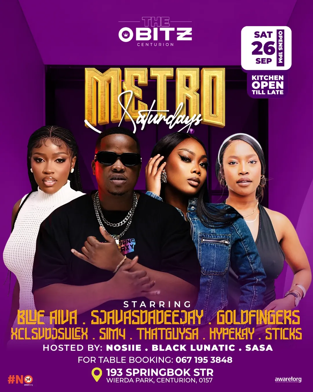 Metro Saturdays Event Poster