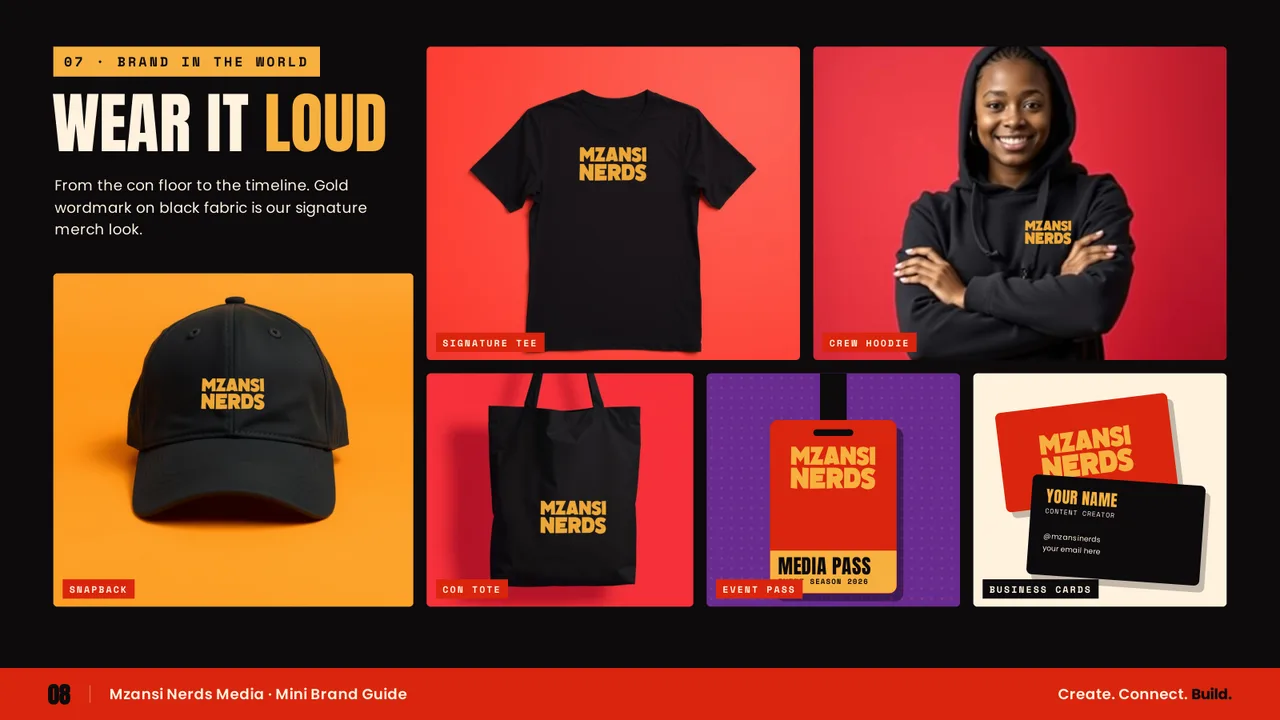 Mzansi Nerds Merchandise Range
