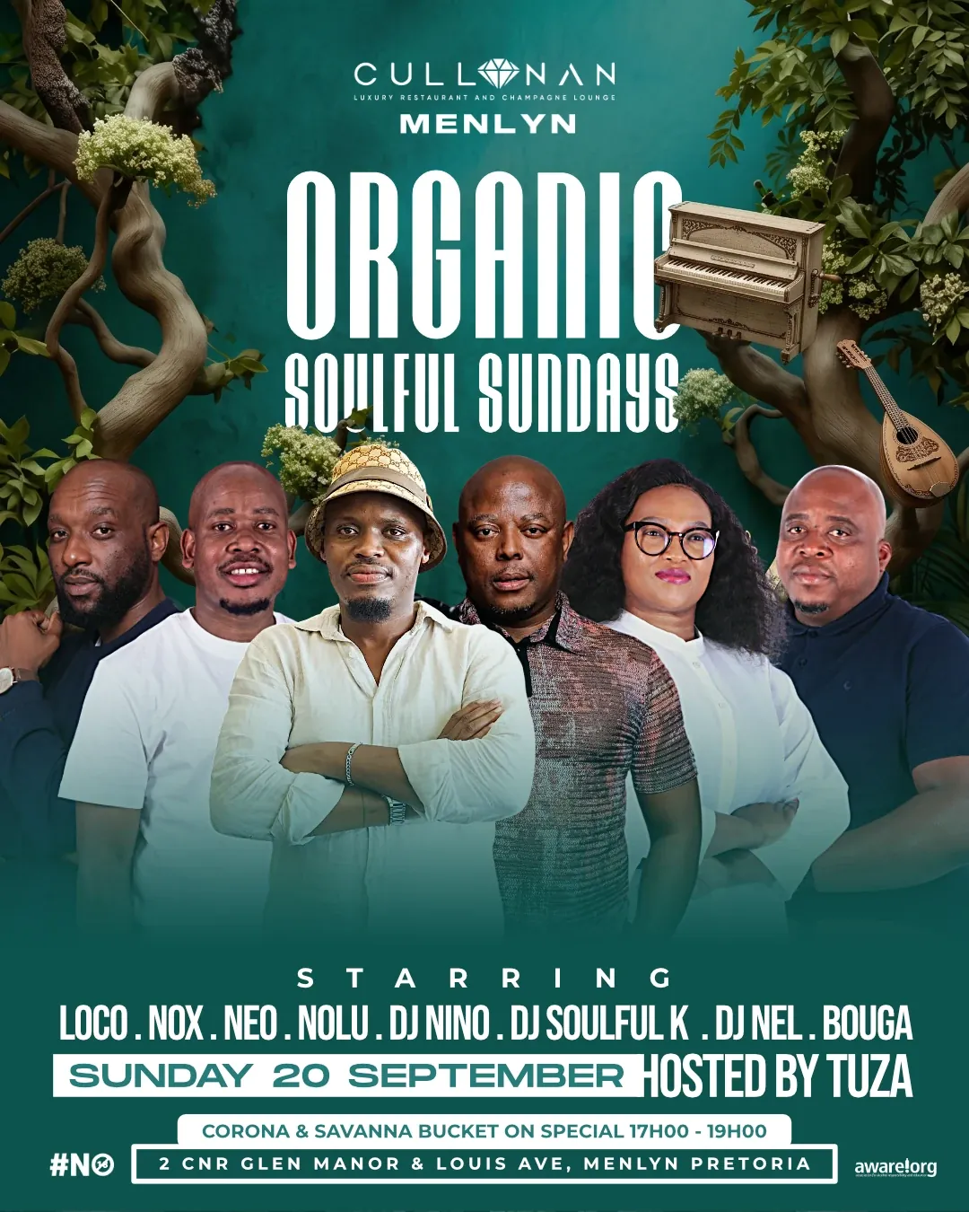 Organic Soulful Sundays (Teal Edition)