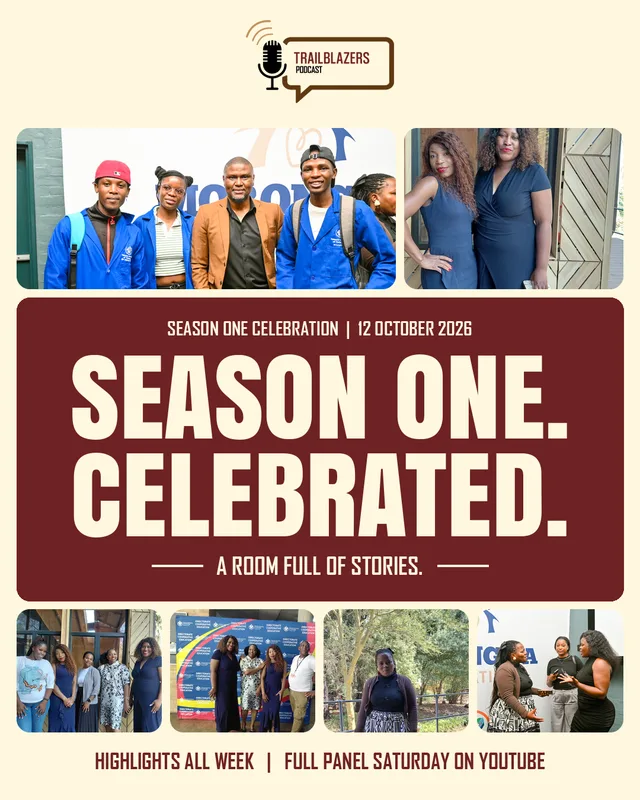 Trailblazers Podcast "Season One. Celebrated."