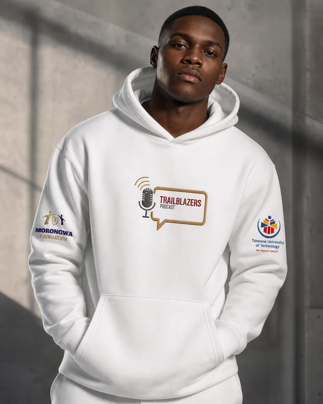 Trailblazers Podcast Hoodie Mockup